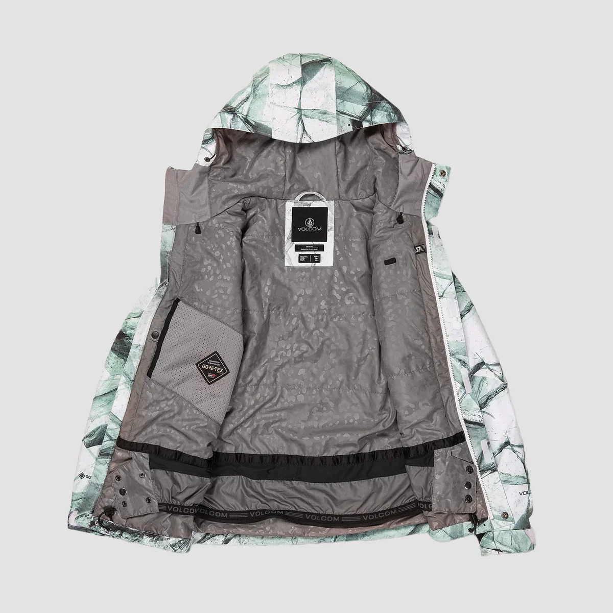 Volcom V.Co Aris Ins Gore-Tex Snow Jacket White Ice - Womens - Image 3