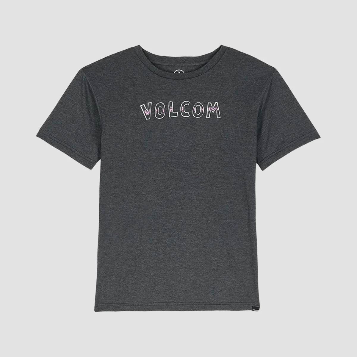 Volcom Volfire T-Shirt Heather Black - Kids