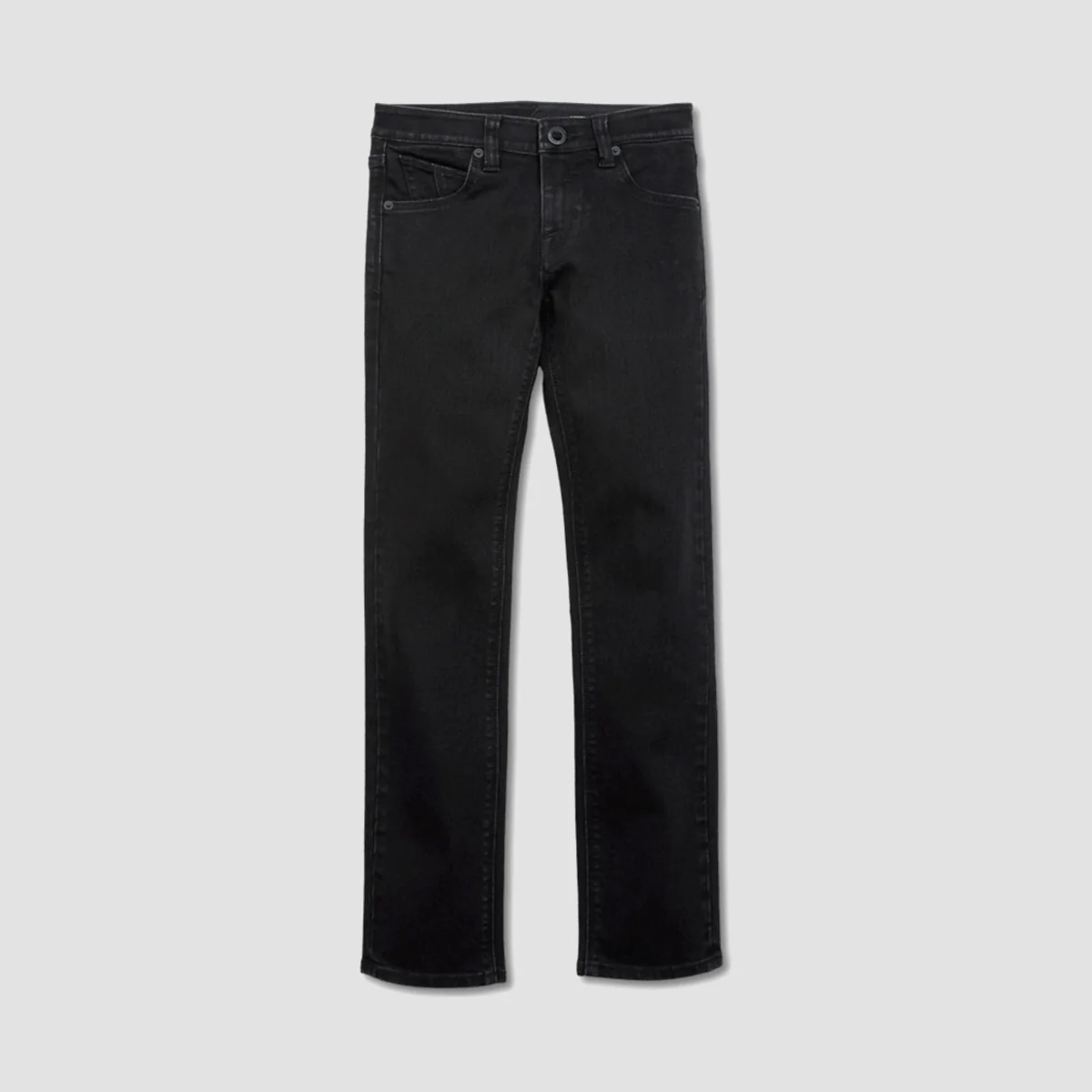 Volcom Vorta Slim Fit Jeans Black Out - Kids