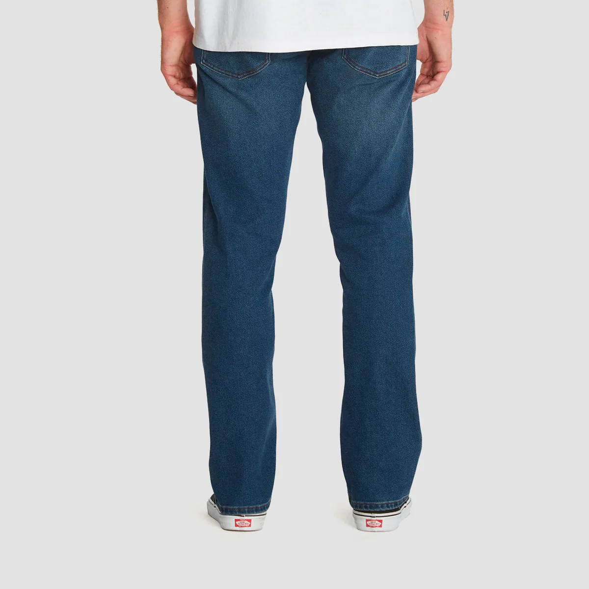Volcom Vorta Slim Fit Jeans Retro Blue - Image 2