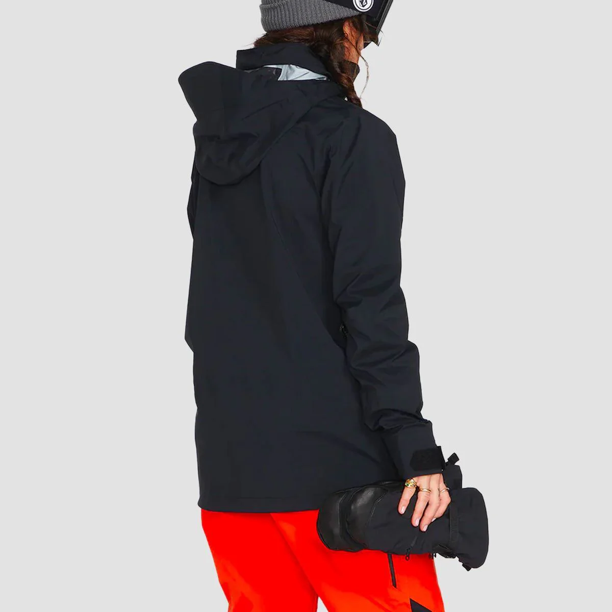 Volcom VS 3L Stretch Gore-Tex Snow Jacket Black - Womens - Image 2