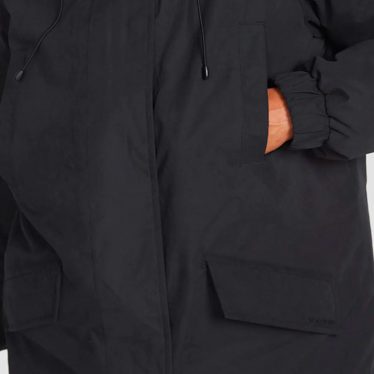 Volcom Walk On By 5K Parka Jacket Black - Womens - Image 4