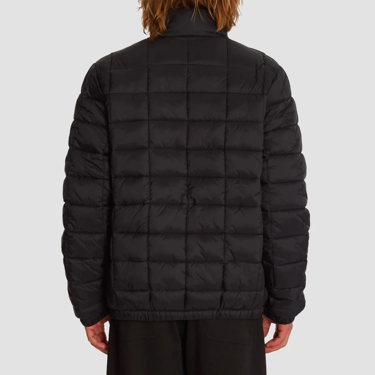 Volcom Walltzerd Earth Trippe Reversible Jacket Black - Image 3