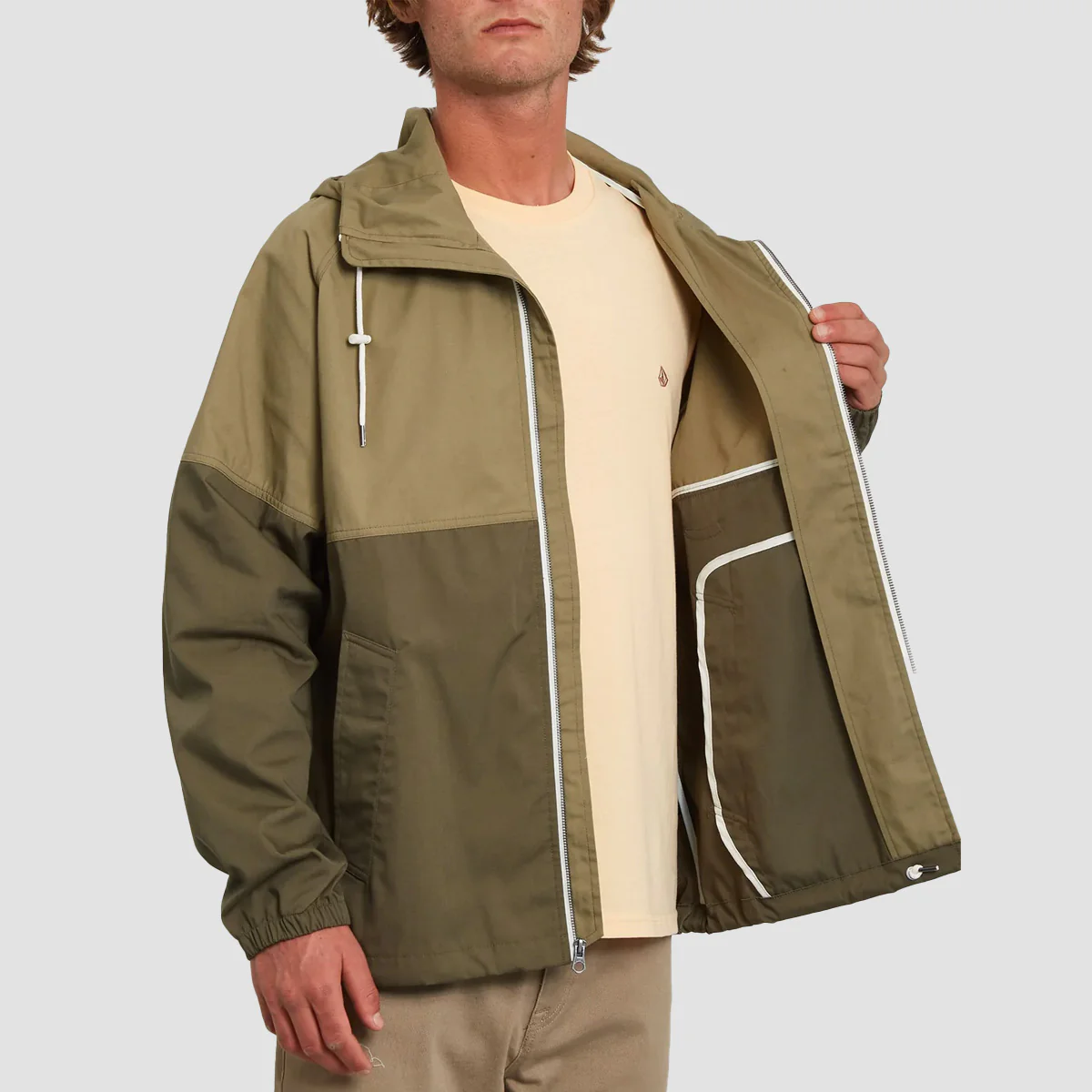 Volcom Wardho Jacket Tarmac Brown - Image 2
