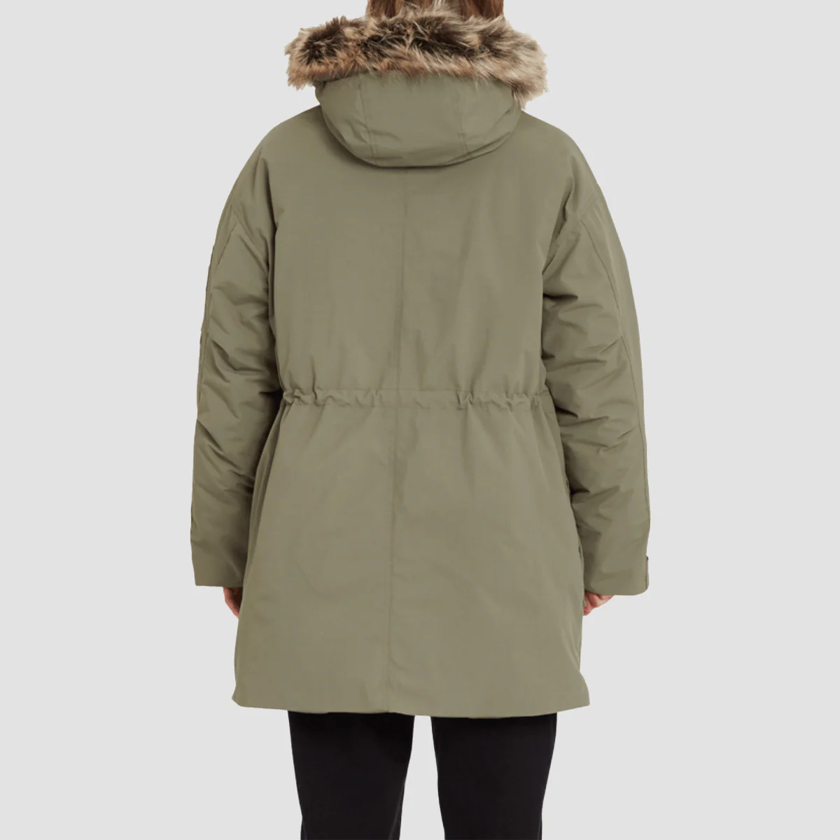 Volcom Warmer N Over 5K Parka Jacket Army Green Combo - Womens - Image 2