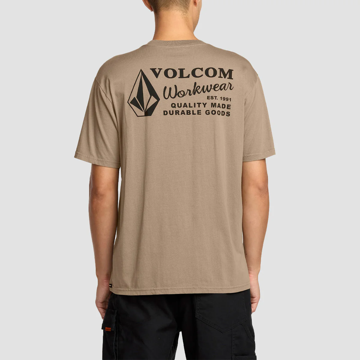 Volcom Workwear T-Shirt Brindle - Image 2