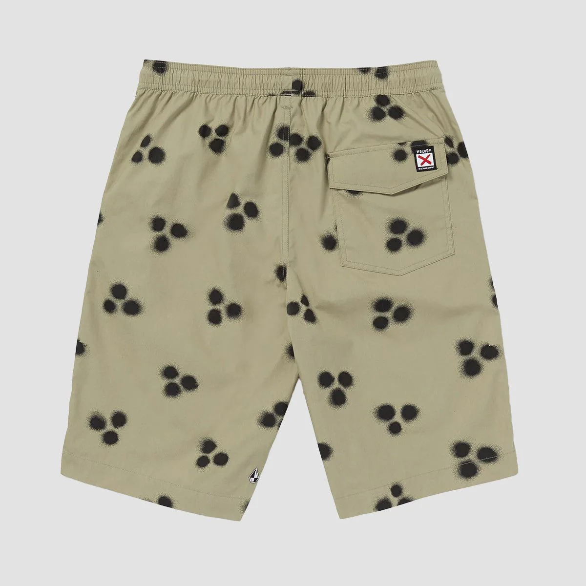 Volcom X Schroff EW 22" Shorts Khaki - Image 2
