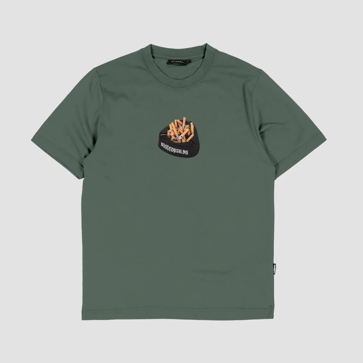 Wasted Paris Ashtray T-Shirt Lichen Green - Image 2