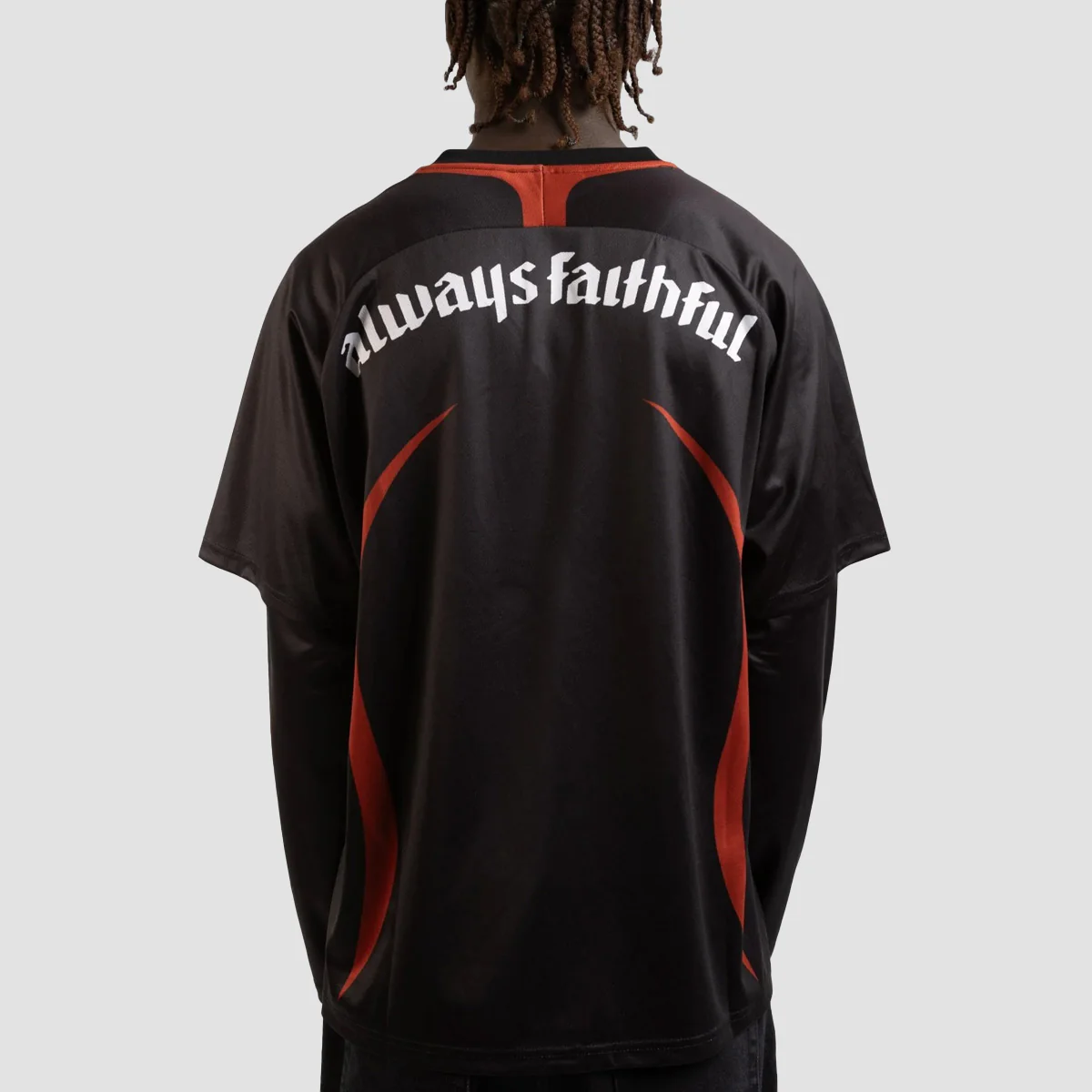 Wasted Paris Blade Football Jersey Longsleeve T-Shirt Black - Image 2