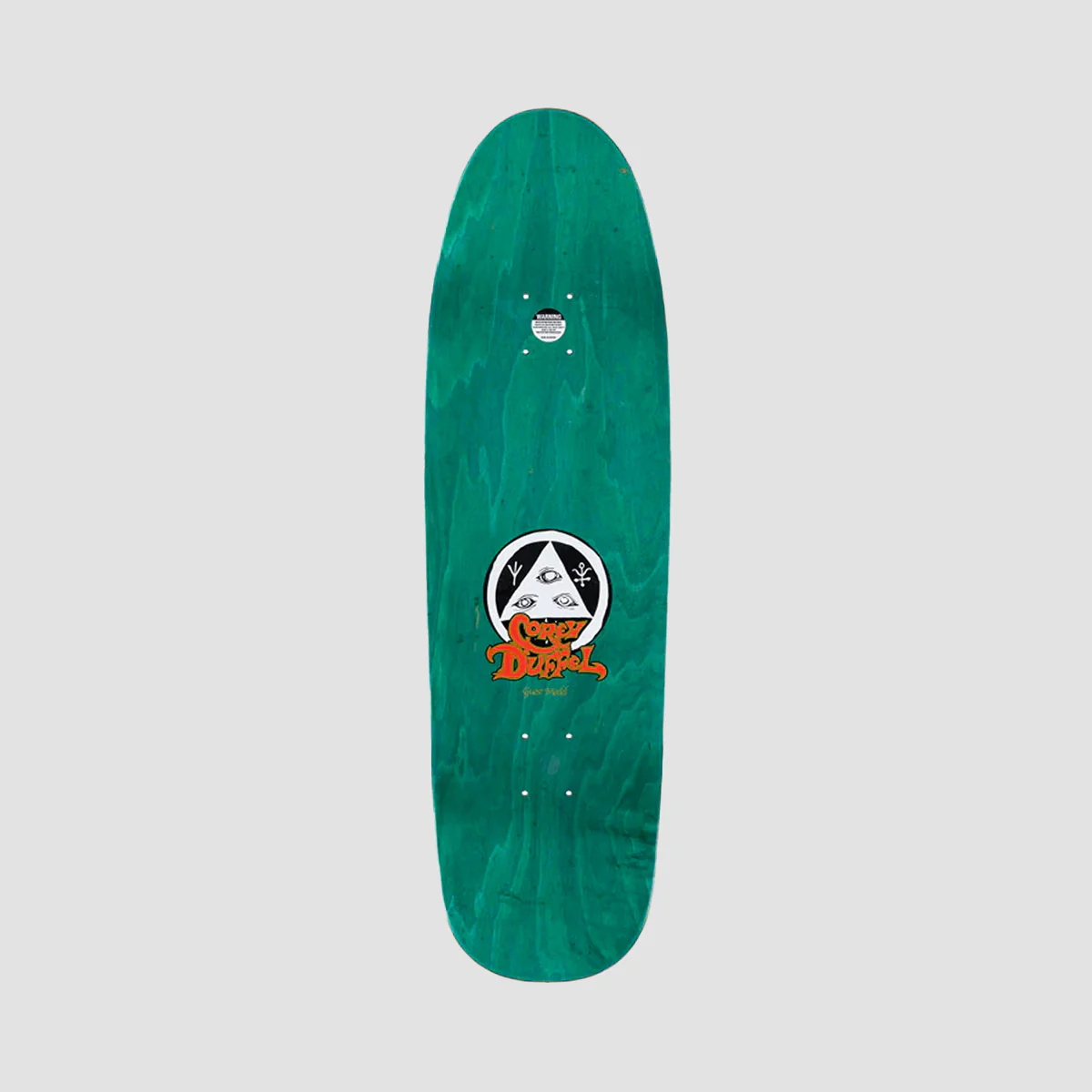 Welcome Corey Duffel Guest Board on Blixa Skateboard Deck Black - 9.25" - Image 2